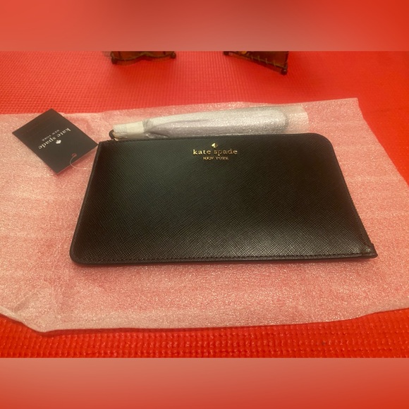 NWT Kate Spade Wristlet Black Wallet. (#Bundle&save) - Picture 6 of 16
